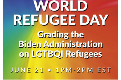 World Refugee Day - Grading the Biden Administration...