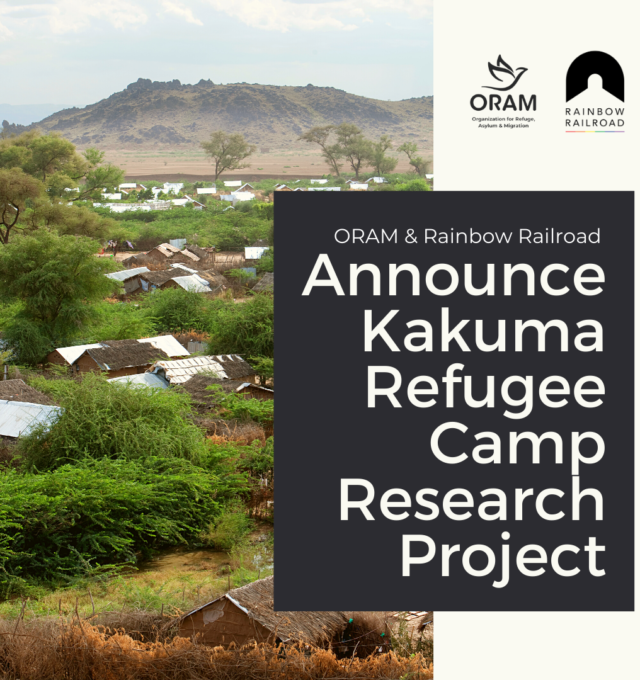 ORAM and Rainbow Railroad Announce Kakuma Refugee Camp...