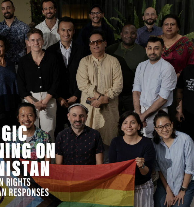 Strategic Convening on Afghanistan: LGBTQI+ Human Rights...